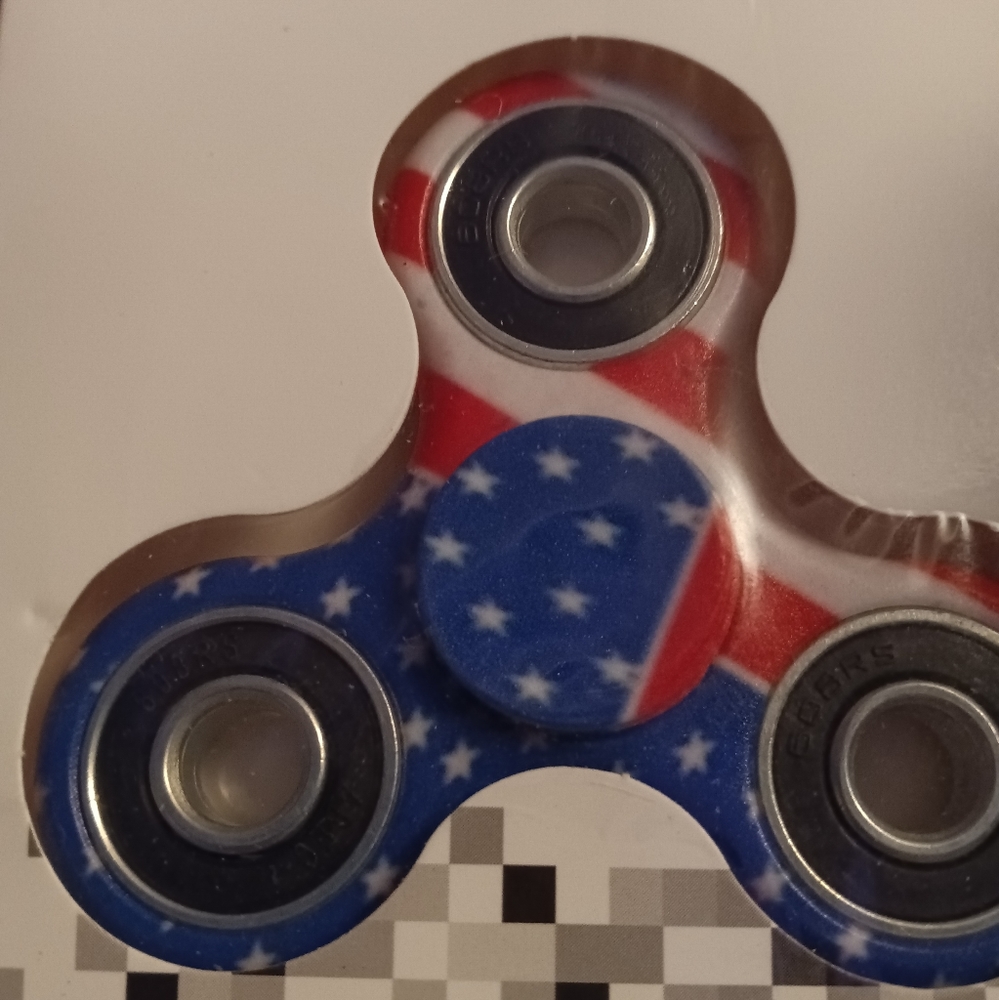 American Flag Hand Spinner/New